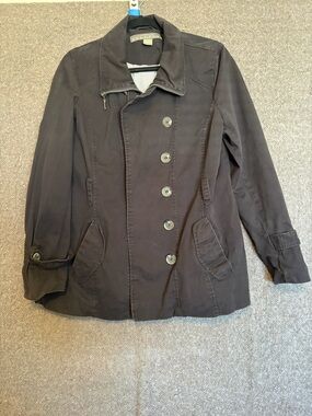 Kenneth Cole Dark Brown Double-Breasted Trench